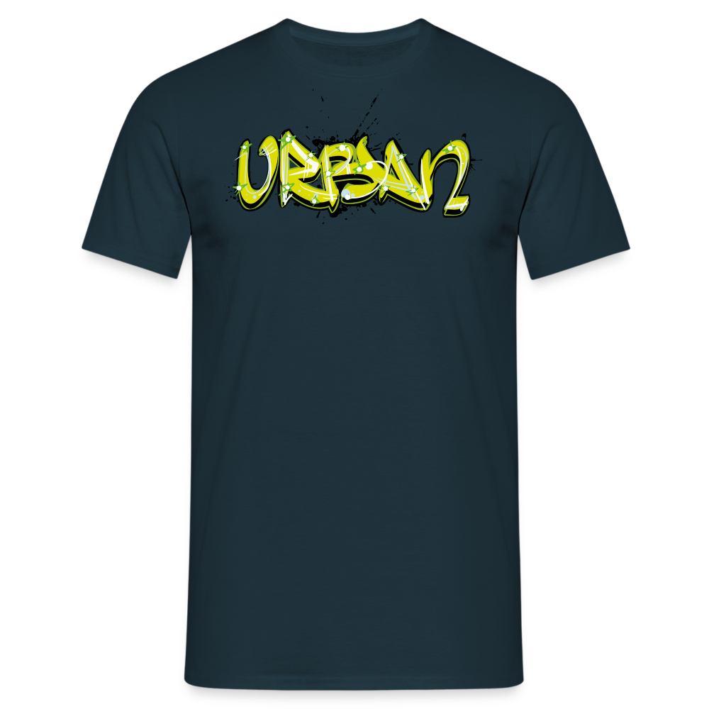 Tshirt Graffiti Urban - Navy