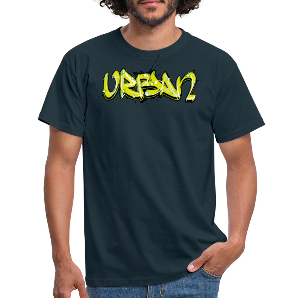Tshirt Graffiti Urban - Navy