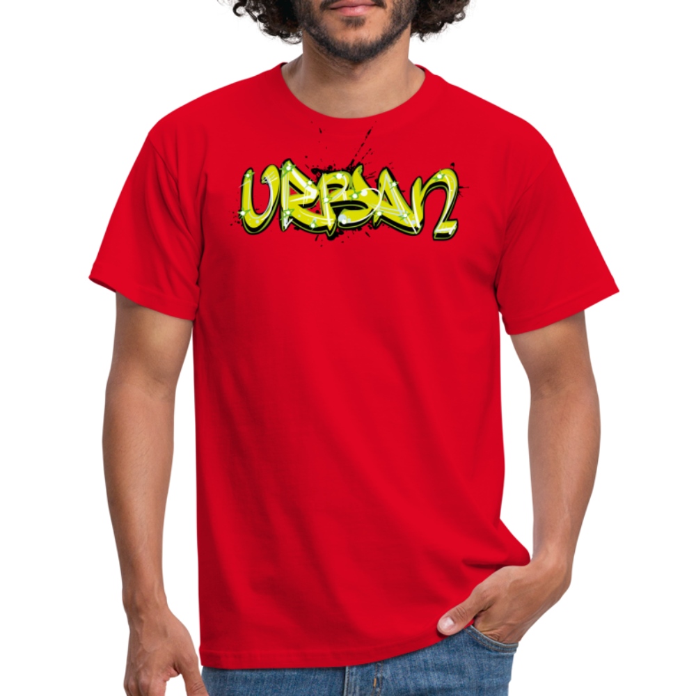 Tshirt Graffiti Urban - Rot