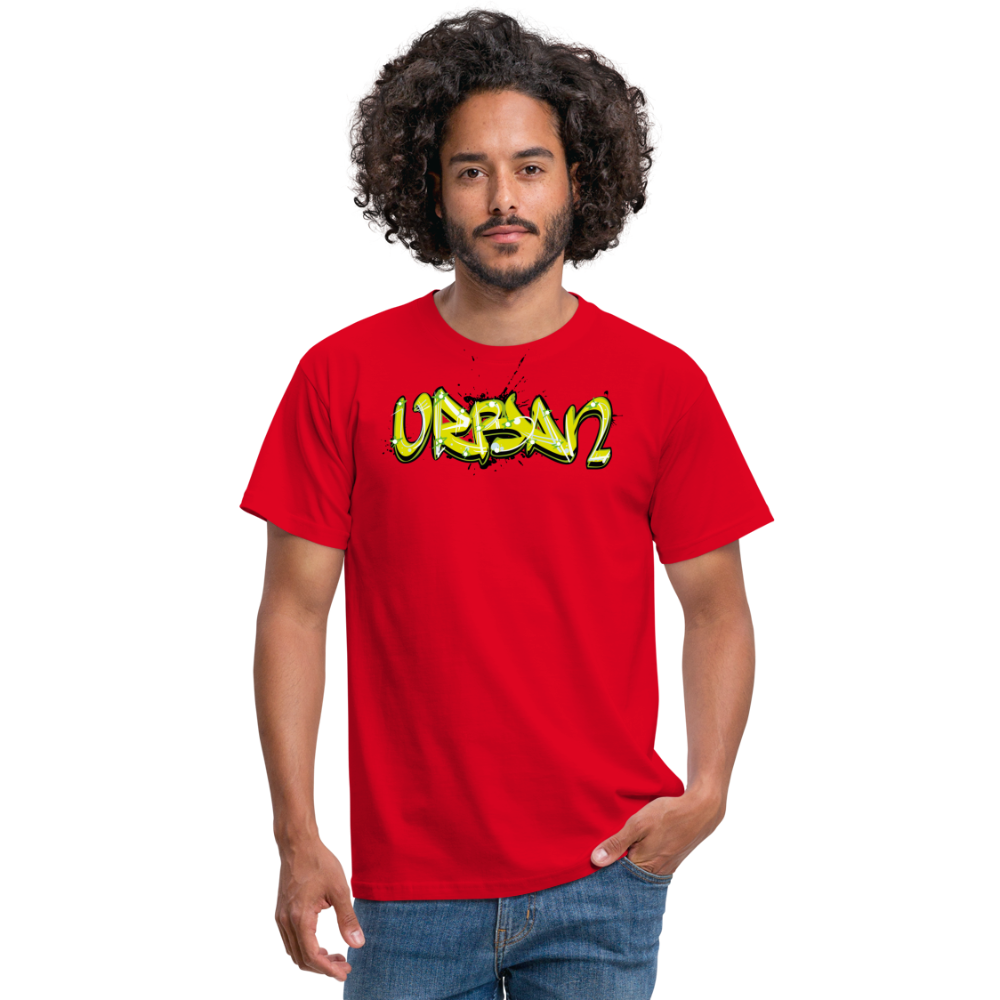 Tshirt Graffiti Urban - Rot