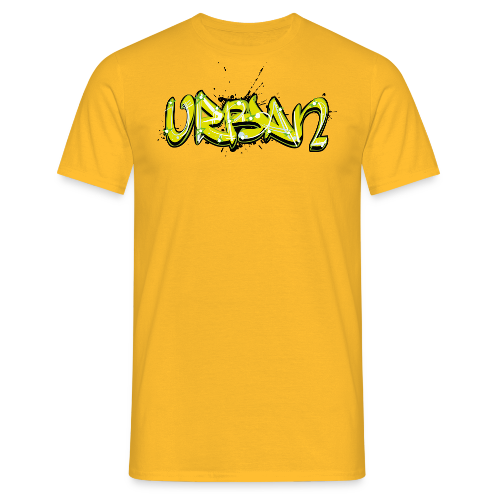 Tshirt Graffiti Urban - Gelb