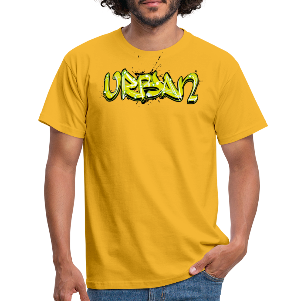 Tshirt Graffiti Urban - Gelb