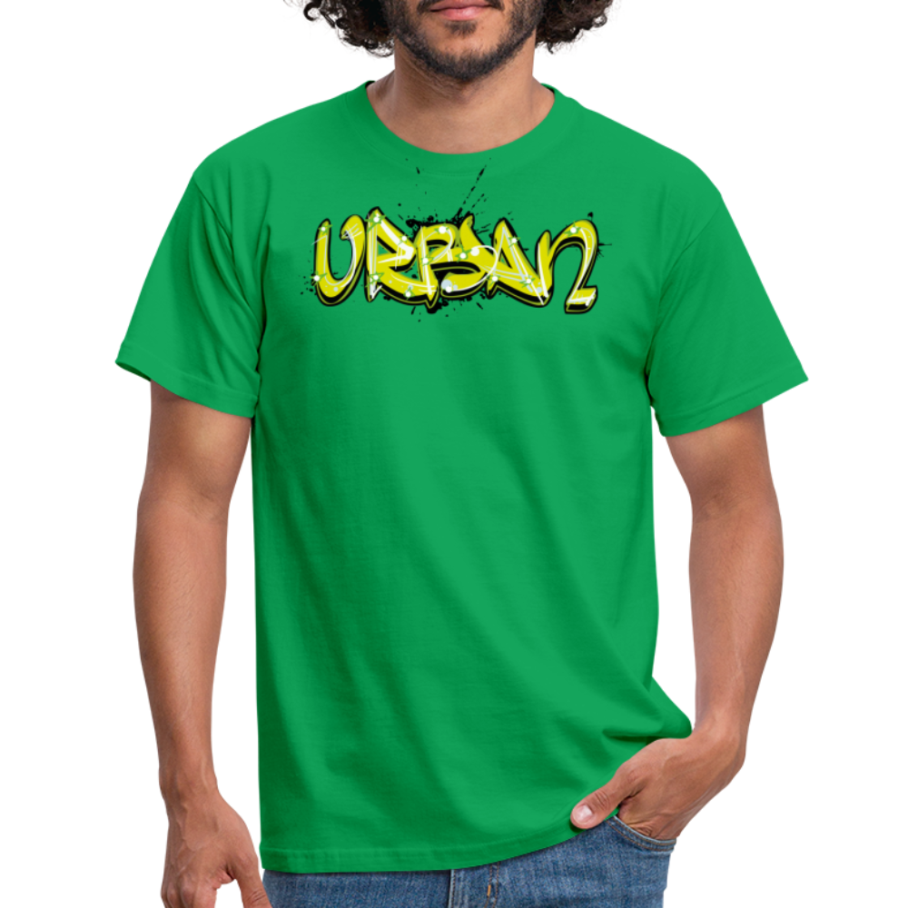 Tshirt Graffiti Urban - Kelly Green