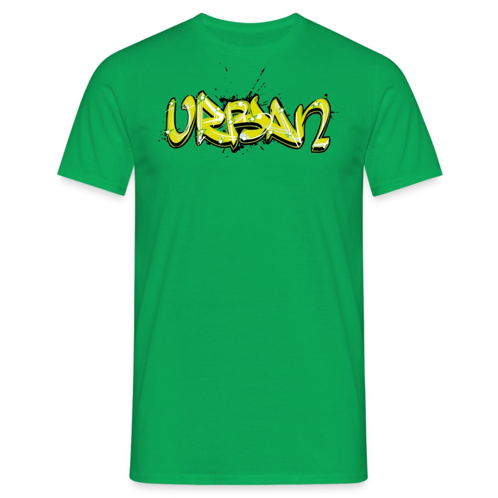 Tshirt Graffiti Urban - Kelly Green