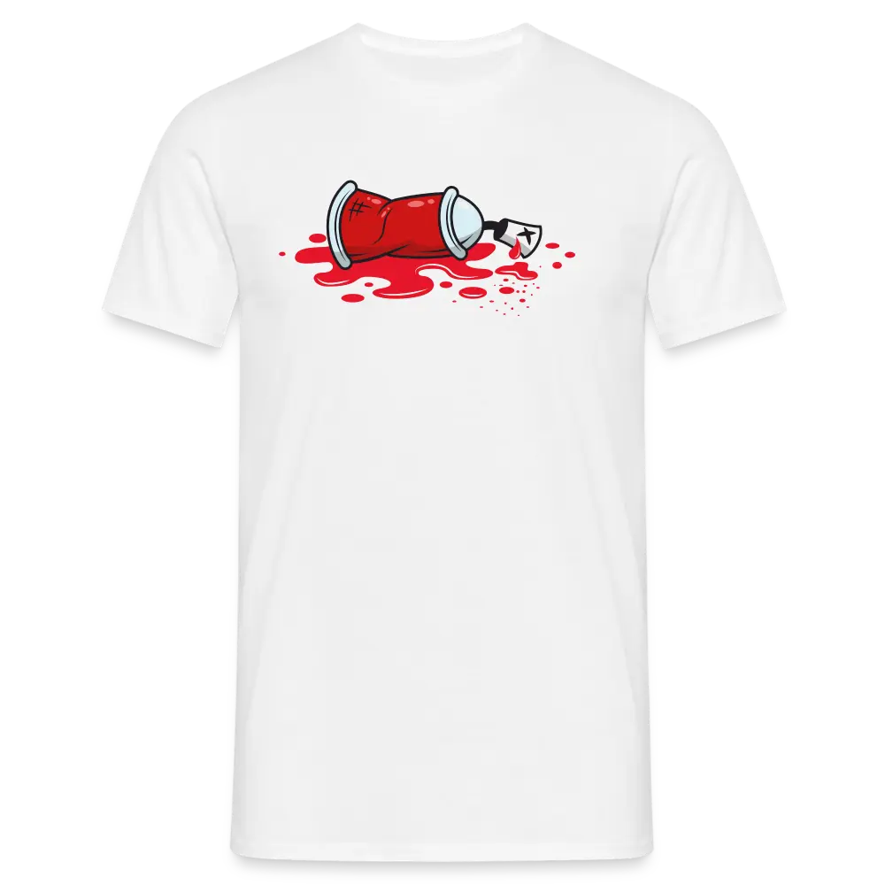 Tshirt Graffiti Mord - weiß
