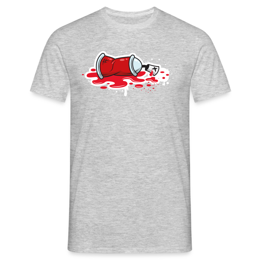 Tshirt Graffiti Mord - Grau meliert