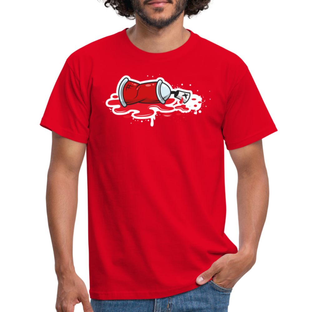 Tshirt Graffiti Mord - Rot