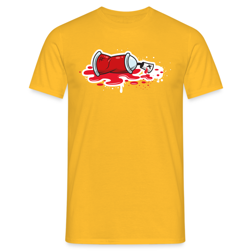 Tshirt Graffiti Mord - Gelb