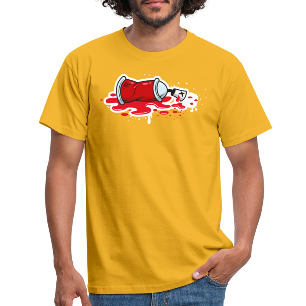 Tshirt Graffiti Mord - Gelb