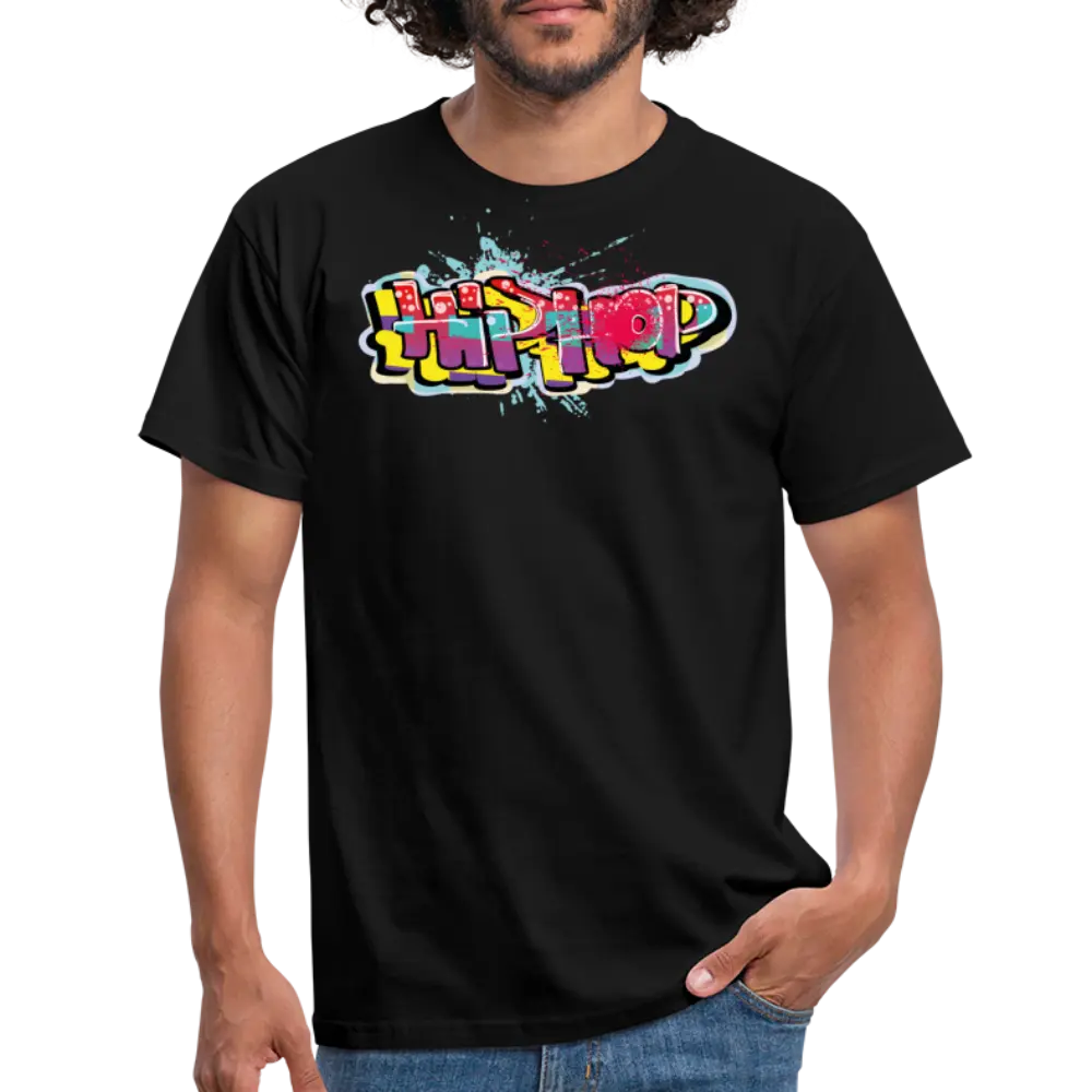 Tshirt Graffiti HipHop - Schwarz