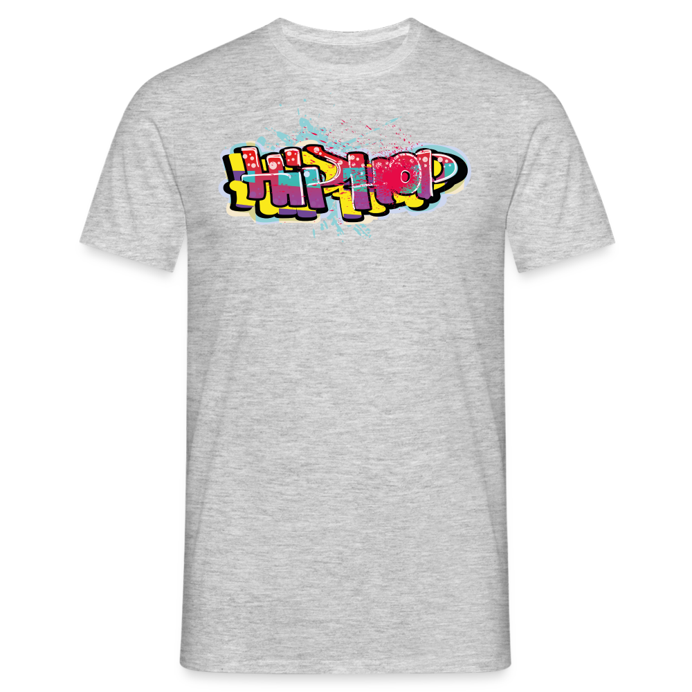 Tshirt Graffiti HipHop - Grau meliert