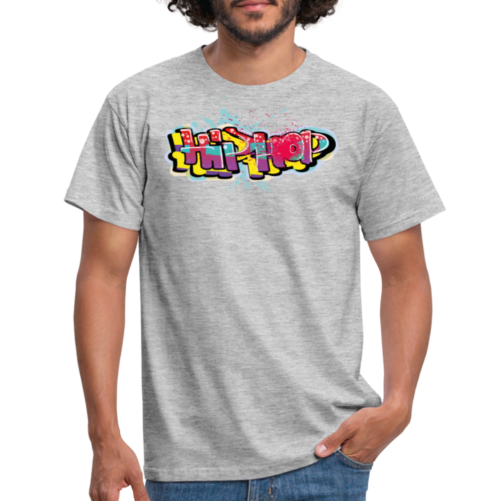 Tshirt Graffiti HipHop - Grau meliert