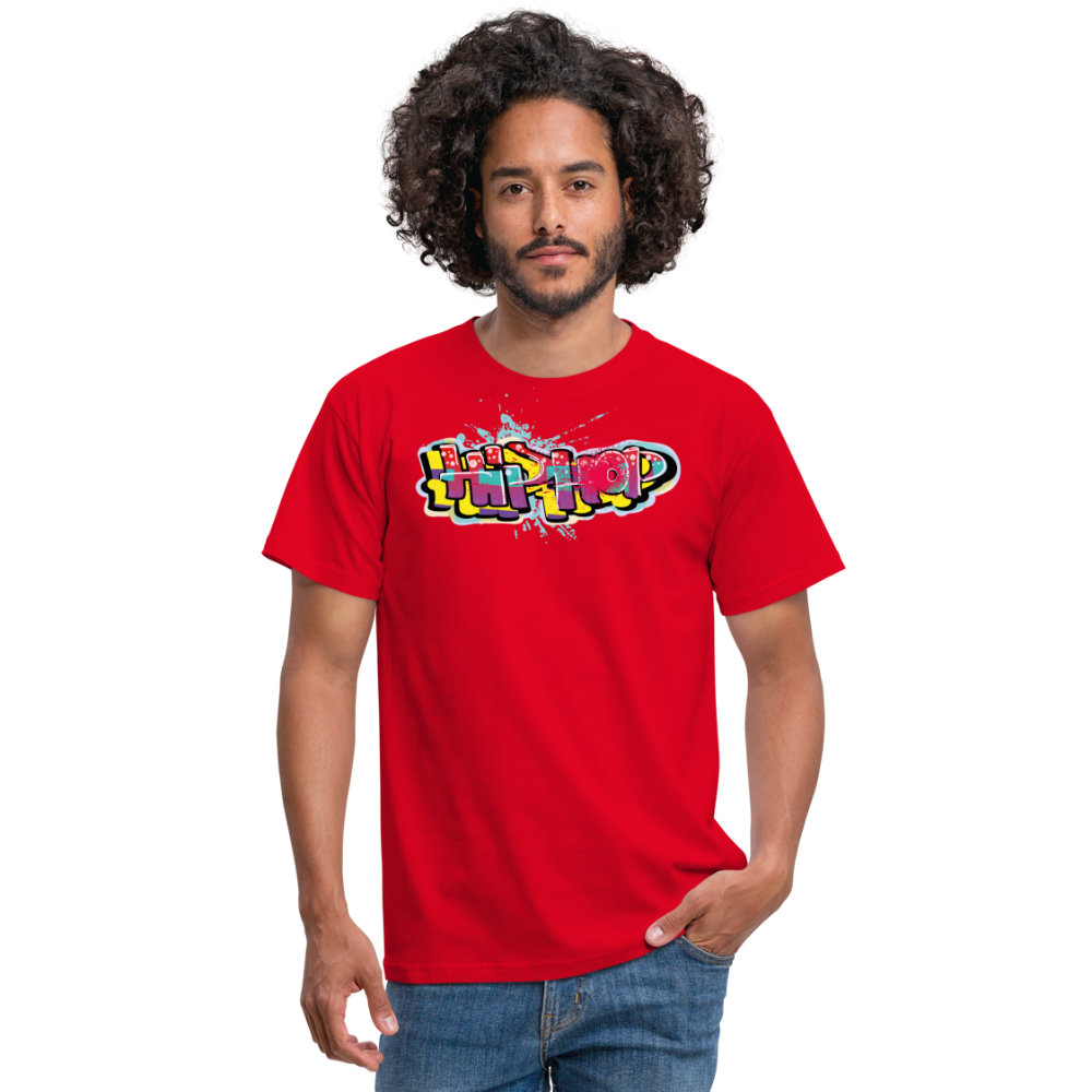 Tshirt Graffiti HipHop - Rot