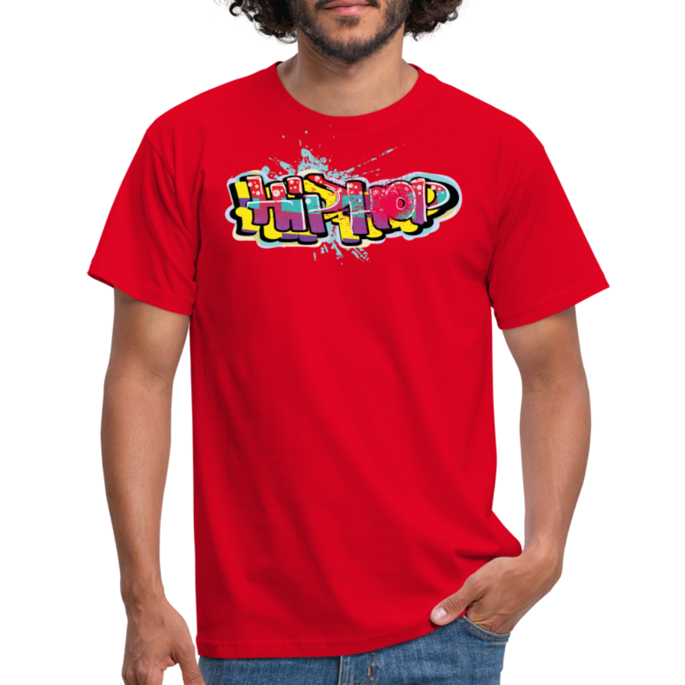 Tshirt Graffiti HipHop - Rot