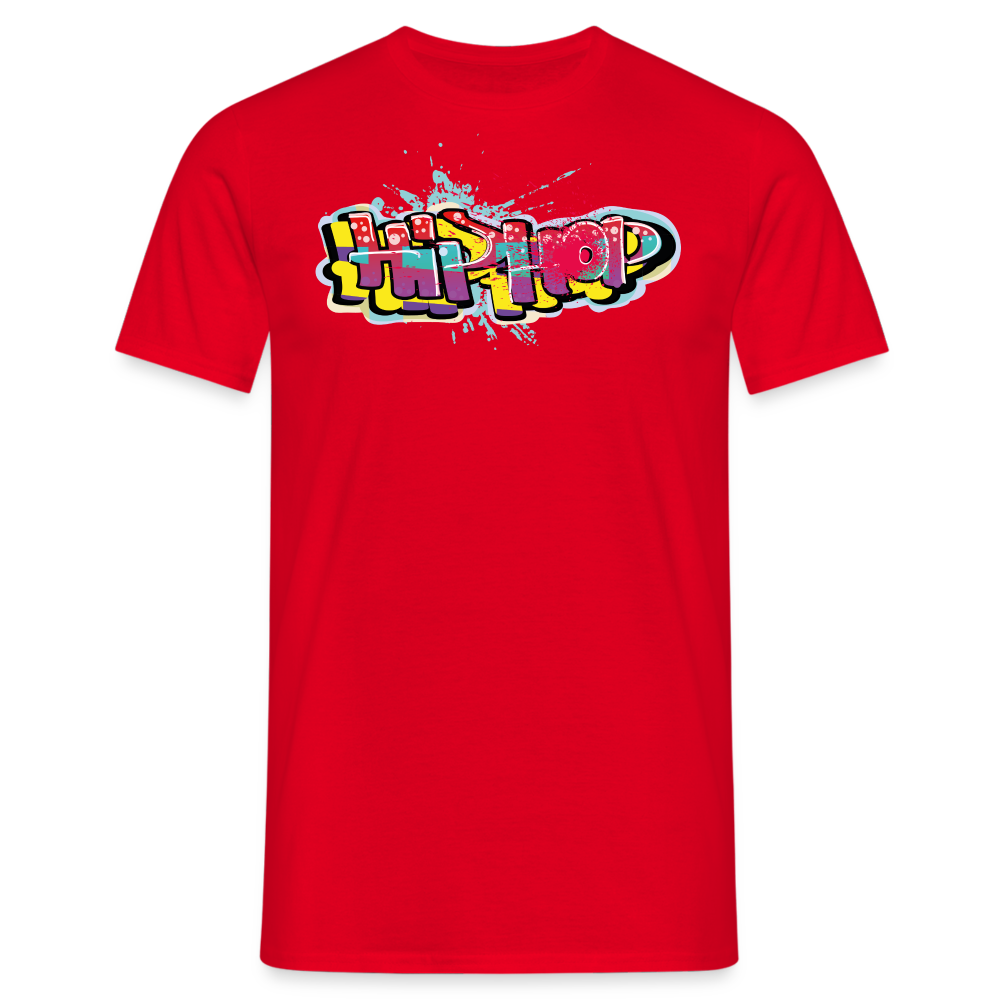 Tshirt Graffiti HipHop - Rot