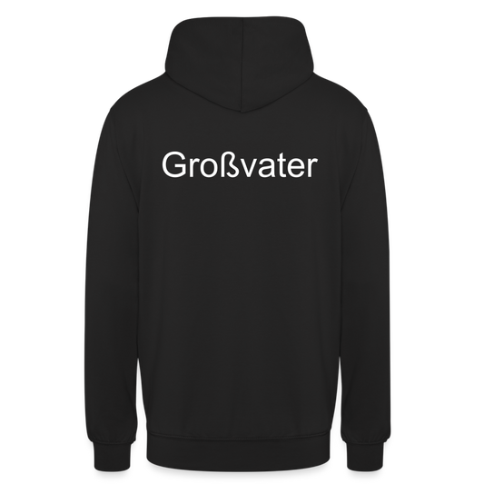 Hoodie Großvater - Schwarz