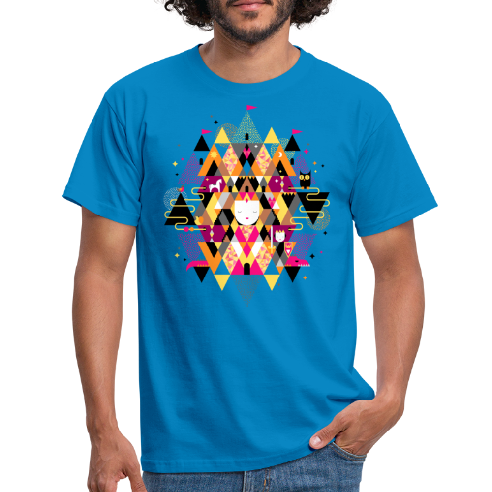SSW1372 Tshirt Prinzessin - Royalblau