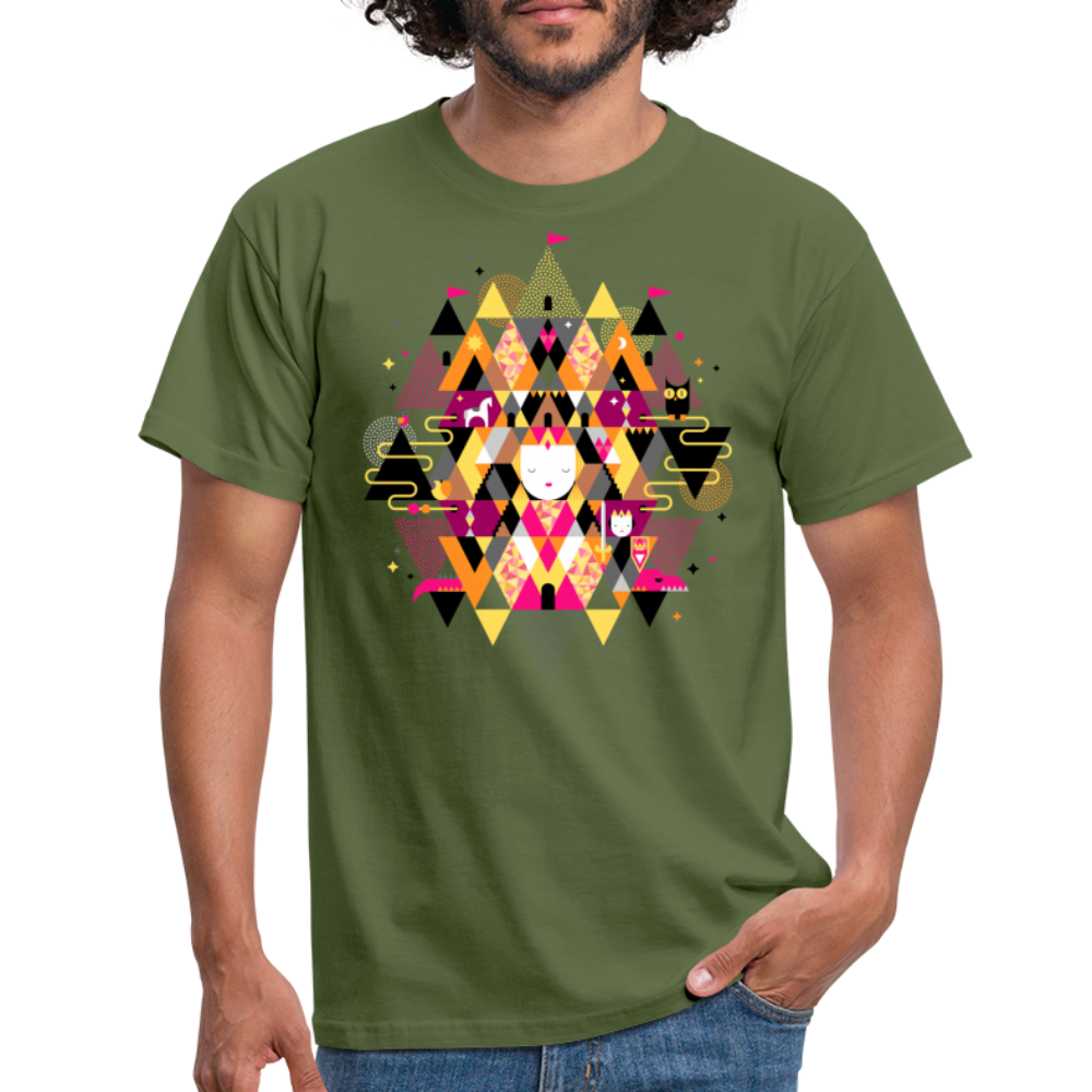 SSW1372 Tshirt Prinzessin - Militärgrün