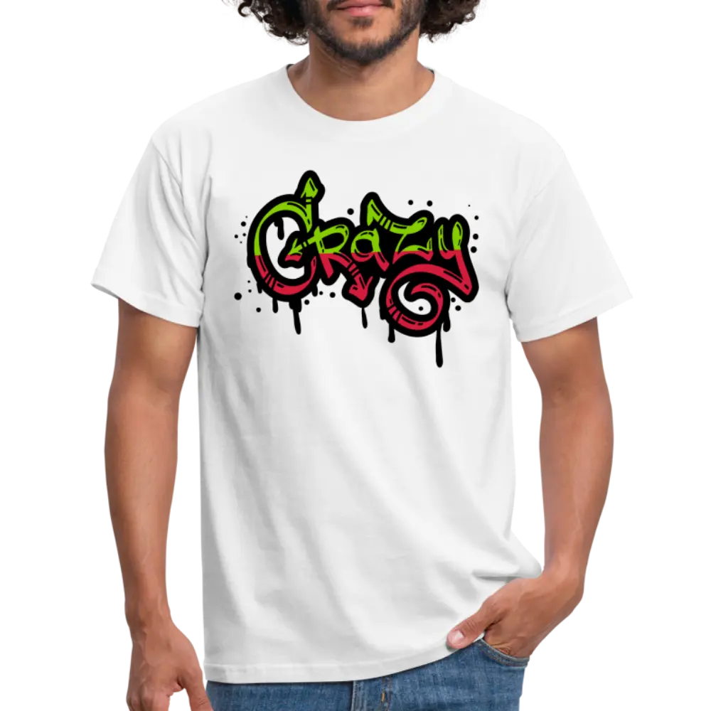 SSW1378 Tshirt Verrückt - weiß