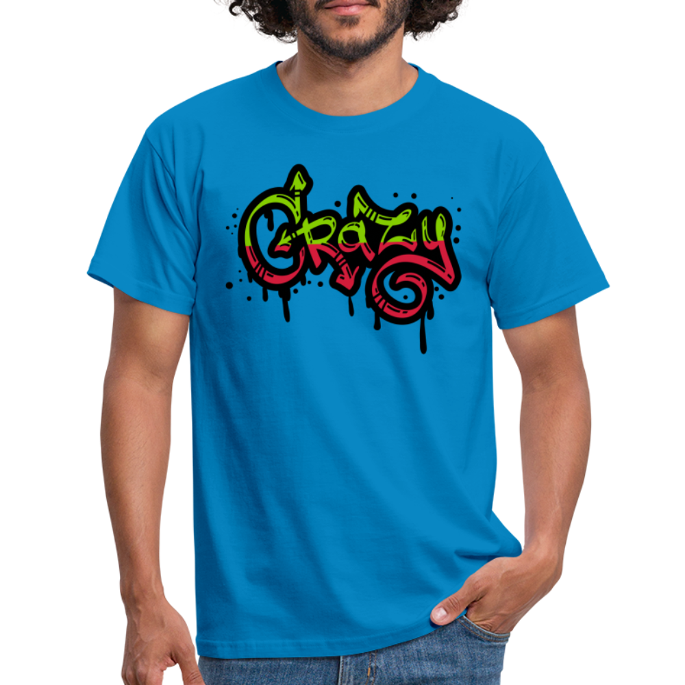 SSW1378 Tshirt Verrückt - Royalblau
