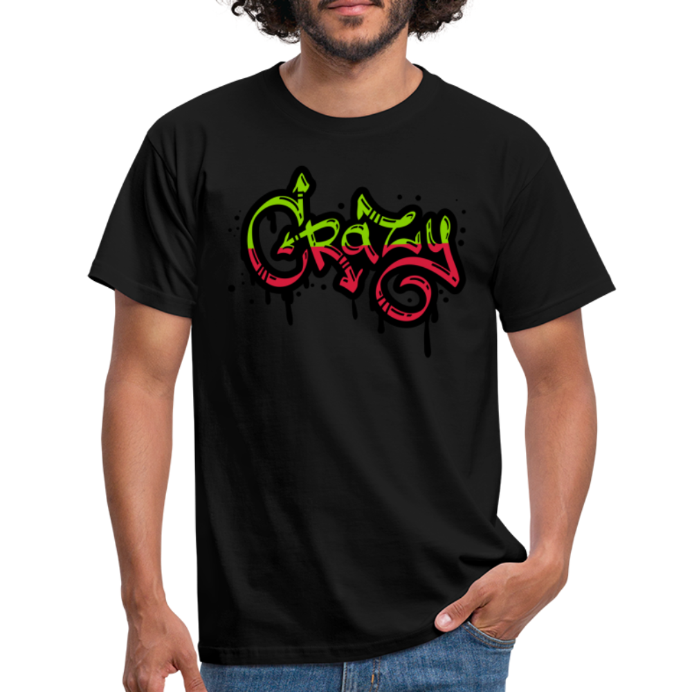 SSW1378 Tshirt Verrückt - Schwarz