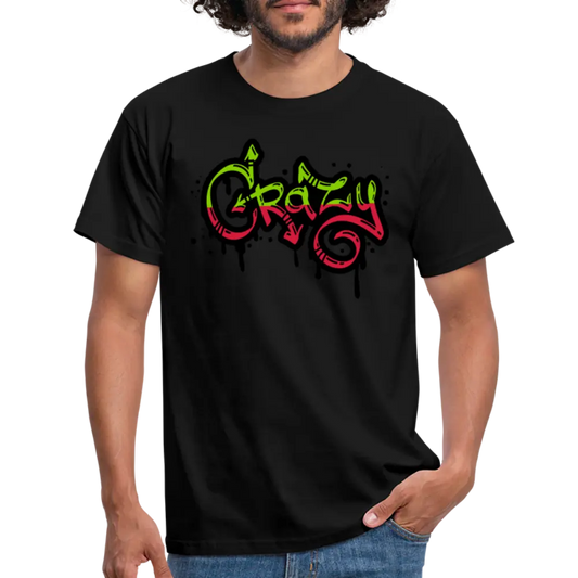 SSW1378 Tshirt Verrückt - Schwarz