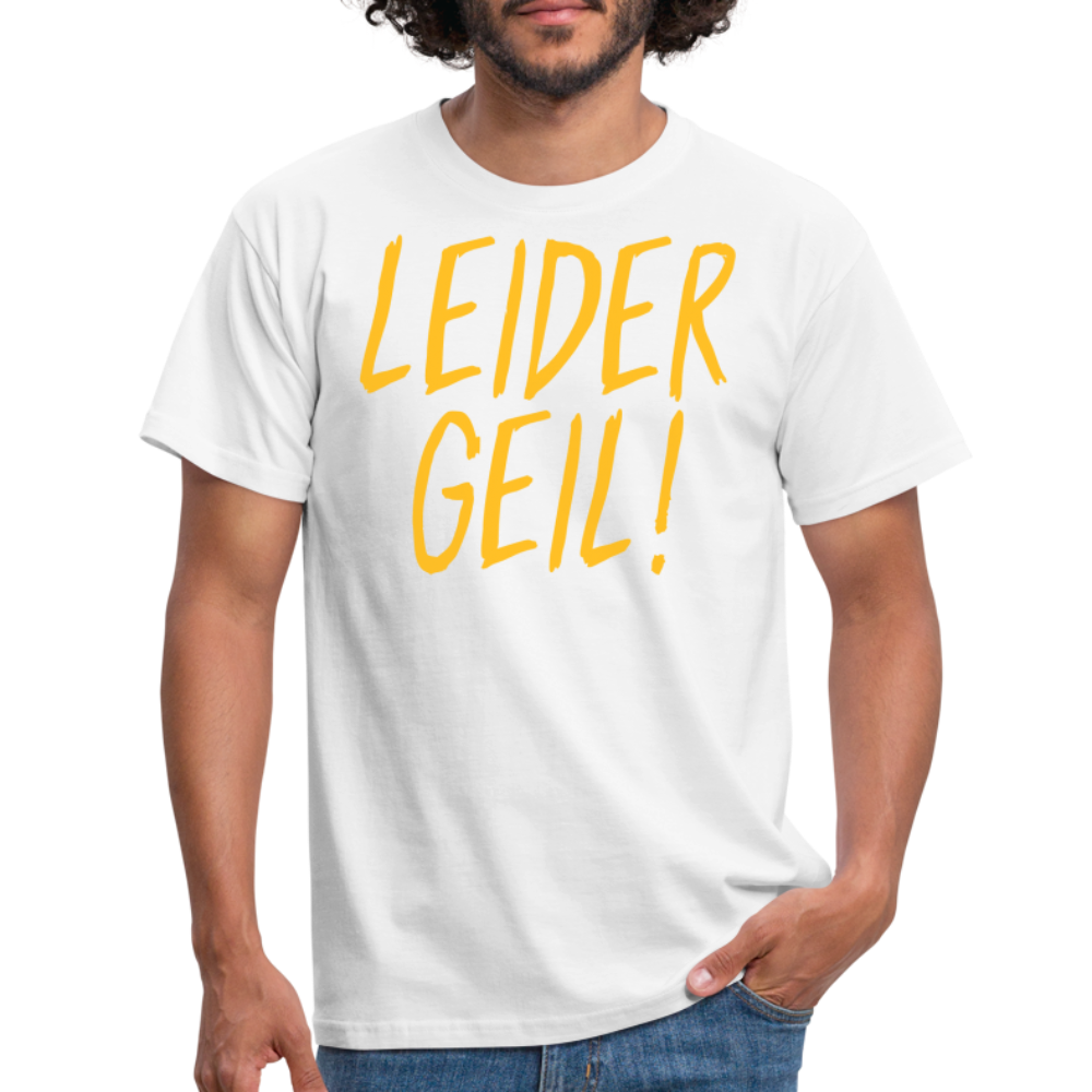 SSW1386 Tshirt Leider geil - weiß
