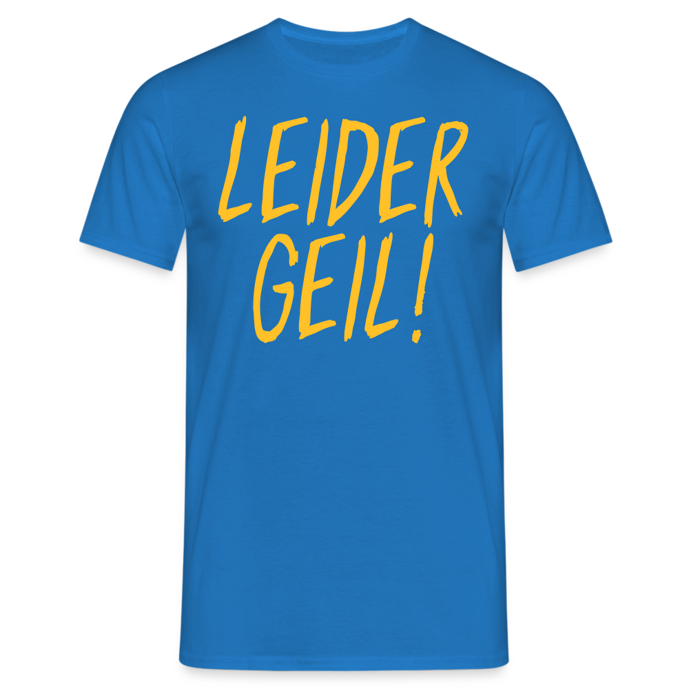 SSW1386 Tshirt Leider geil - Royalblau