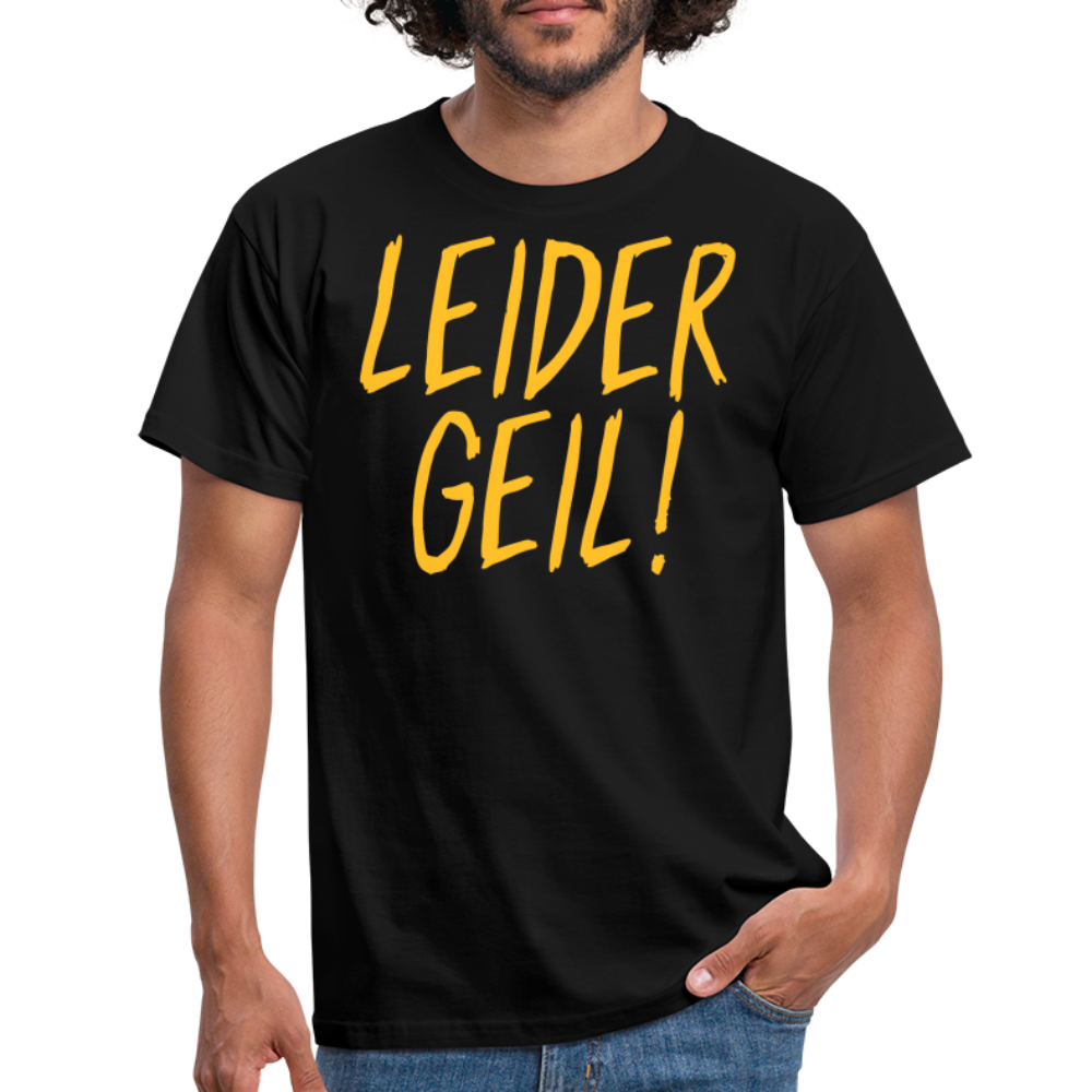 SSW1386 Tshirt Leider geil - Schwarz