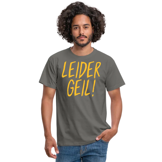 SSW1386 Tshirt Leider geil - Graphit