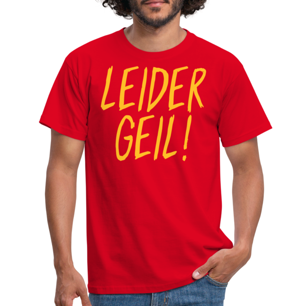 SSW1386 Tshirt Leider geil - Rot