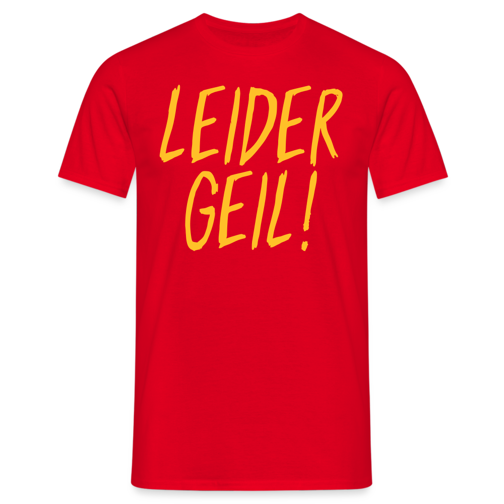 SSW1386 Tshirt Leider geil - Rot