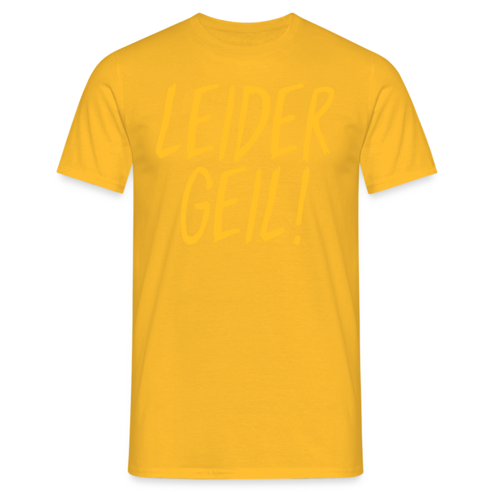 SSW1386 Tshirt Leider geil - Gelb
