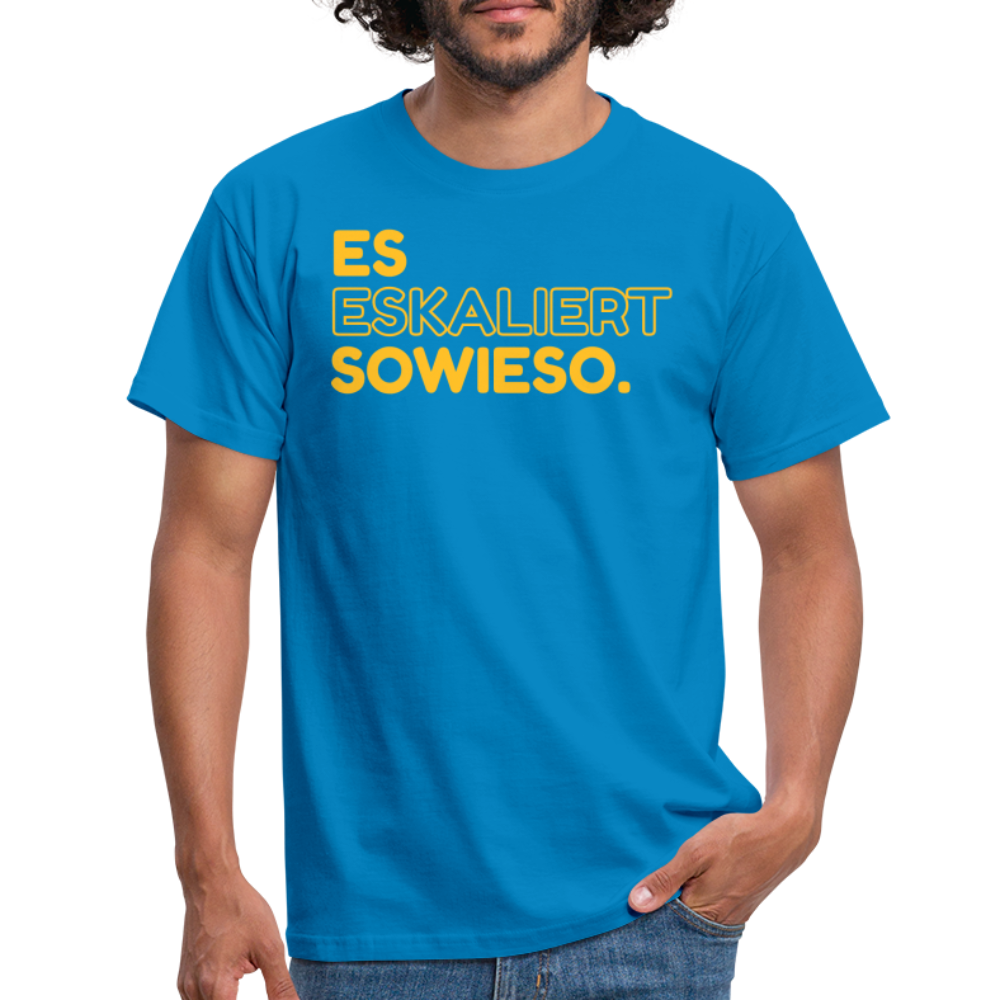 SSW1385 Tshirt Eskalation - Royalblau