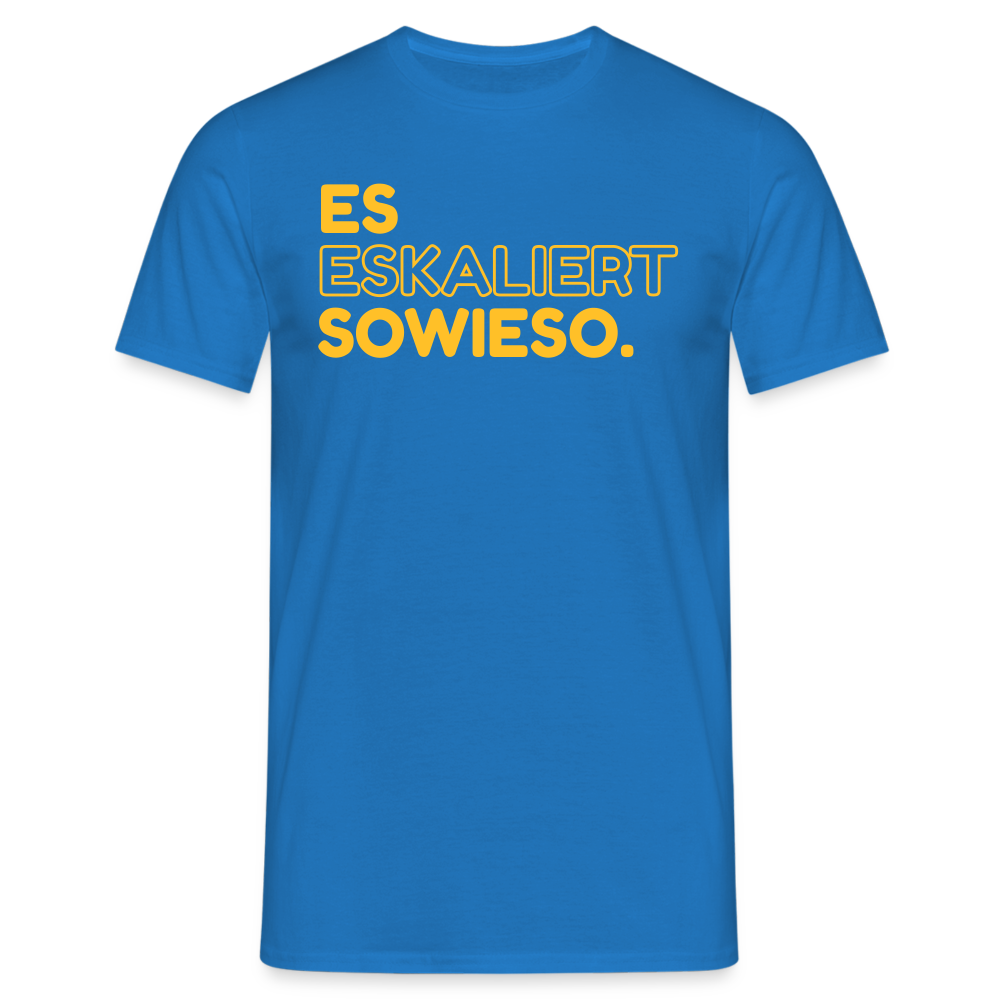 SSW1385 Tshirt Eskalation - Royalblau