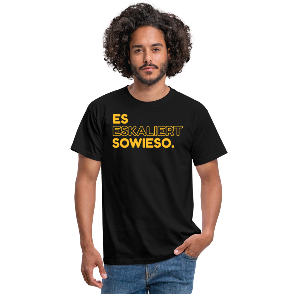 SSW1385 Tshirt Eskalation - Schwarz