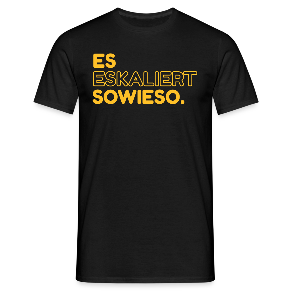 SSW1385 Tshirt Eskalation - Schwarz