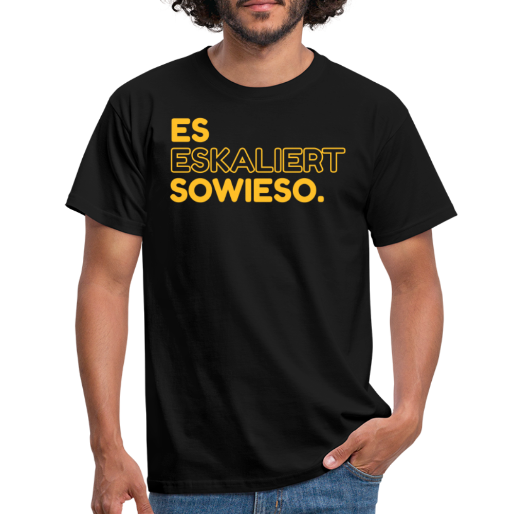 SSW1385 Tshirt Eskalation - Schwarz