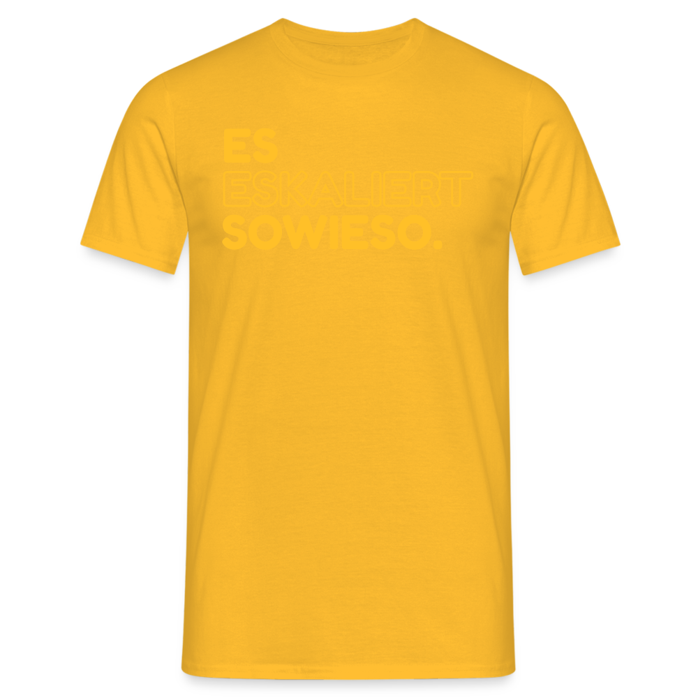 SSW1385 Tshirt Eskalation - Gelb