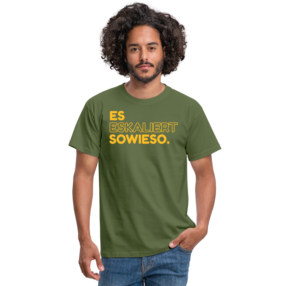 SSW1385 Tshirt Eskalation - Militärgrün