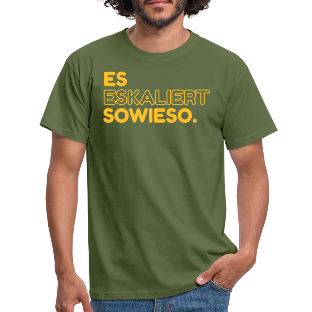 SSW1385 Tshirt Eskalation - Militärgrün
