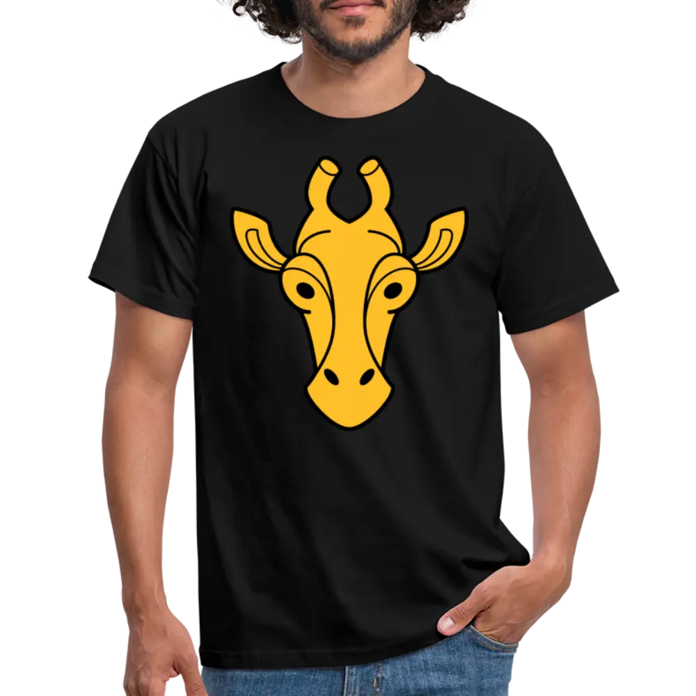 SSW1387 Tshirt Giraffe - Schwarz