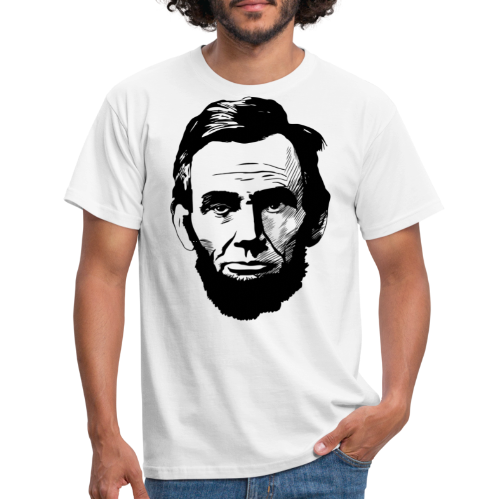 SSW1392 Tshirt Abraham Lincoln - weiß