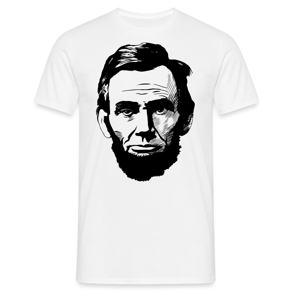 SSW1392 Tshirt Abraham Lincoln - weiß