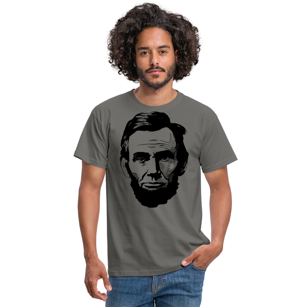 SSW1392 Tshirt Abraham Lincoln - Graphit