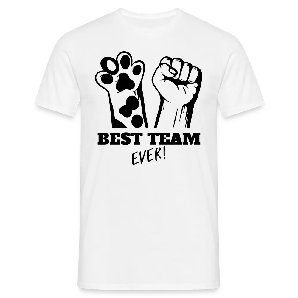 SSW1394 Tshirt Die beste Mannschaft, die es jemals gab - weiß