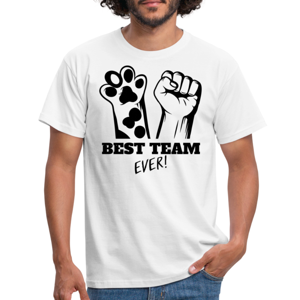 SSW1394 Tshirt Die beste Mannschaft, die es jemals gab - weiß