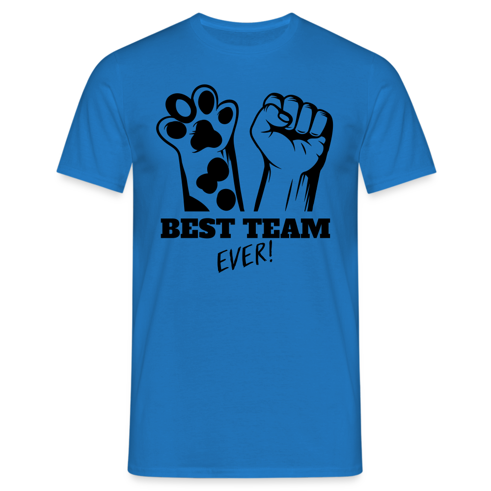 SSW1394 Tshirt Die beste Mannschaft, die es jemals gab - Royalblau