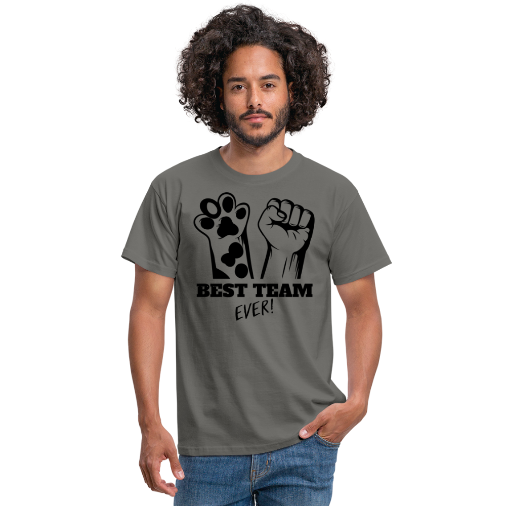 SSW1394 Tshirt Die beste Mannschaft, die es jemals gab - Graphit