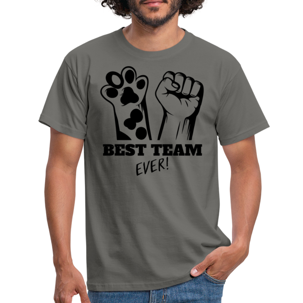 SSW1394 Tshirt Die beste Mannschaft, die es jemals gab - Graphit
